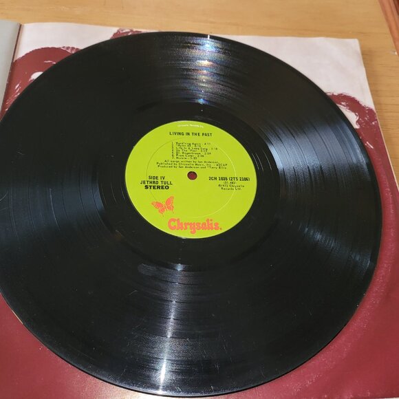 JETHRO TULL Living In The Past Double LP Vinyl Recor 1972 Chrysalis 2CH 1035 LP1 - Picture 9 of 13